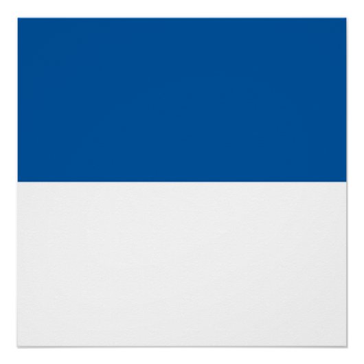 Vlag van Assen Perfect Poster (Voorkant)