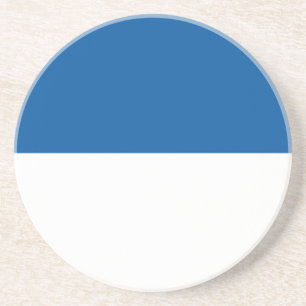 Vlag van Assen Zandsteen Onderzetter