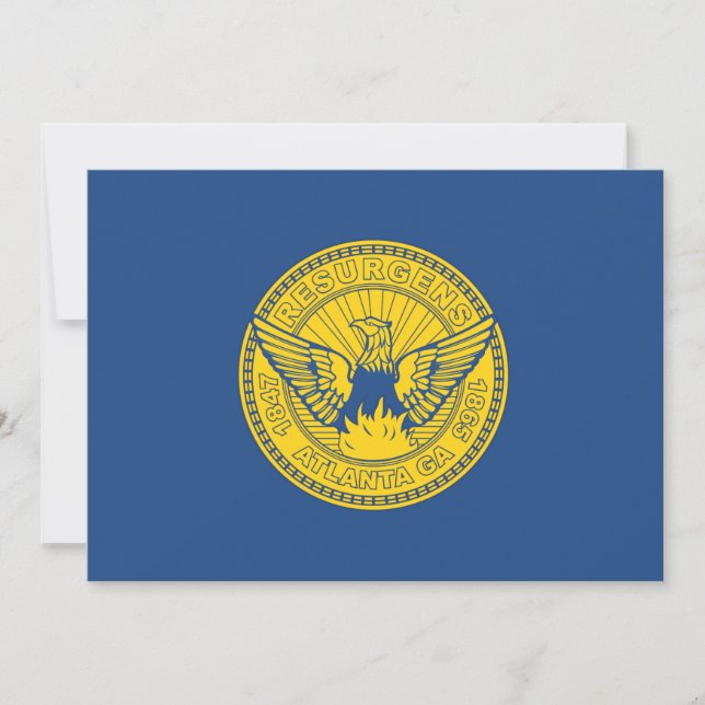 vlag van Atlanta (Voorkant)