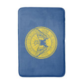 Vlag van Atlanta, Georgia Bathroom Mat (Voorkant Verticaal)