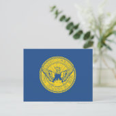 Vlag van Atlanta, Georgia Briefkaart (Staand voorkant)