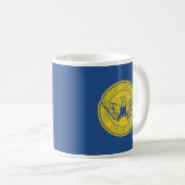 Vlag van Atlanta, Georgia Coffee Mok (Voorkant rechts)