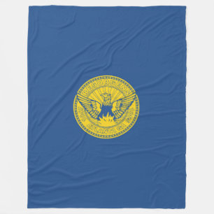 Vlag van Atlanta, Georgia Fleece Blanket
