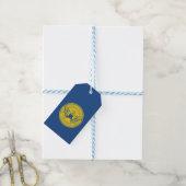 Vlag van Atlanta, Georgia Gift Labels Cadeaulabel (Met Touw)