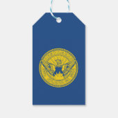 Vlag van Atlanta, Georgia Gift Labels Cadeaulabel (Achterkant)