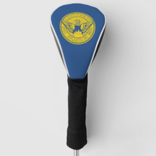 Vlag van Atlanta, Georgia Golf Head Hoesje Golfheadcover
