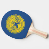 Vlag van Atlanta, Georgia Ping Pong Paddle Tafeltennisbatje (Zijkant)