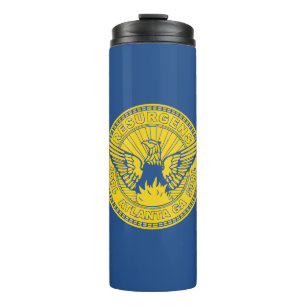Vlag van Atlanta, Georgia Thermal Tumbler Thermosbeker