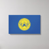 Vlag van Atlanta (Georgia, VS) Canvas Afdruk (Voorkant)