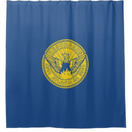 Vlag van Atlanta (Georgia, VS) Douchegordijn