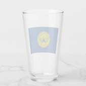 Vlag van Atlanta (Georgia, VS) Glas (Achterkant)