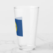 Vlag van Atlanta (Georgia, VS) Glas (Links)