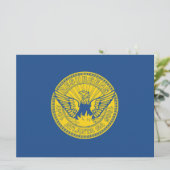 Vlag van Atlanta (Georgia, VS) Kaart (Staand voorkant)