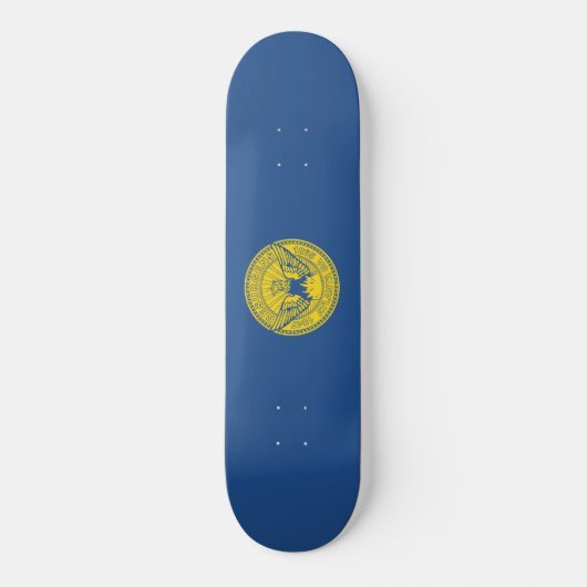 Vlag van Atlanta (Georgia, VS) Persoonlijk Skateboard (Voorkant)