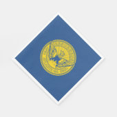 Vlag van Atlanta (Georgia, VS) Servet (Hoek)