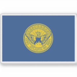 Vlag van Atlanta, Georgië Sticker