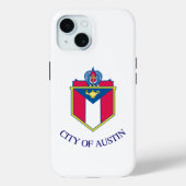 Vlag van Austin, Texas Case-Mate iPhone Case (Achterkant)