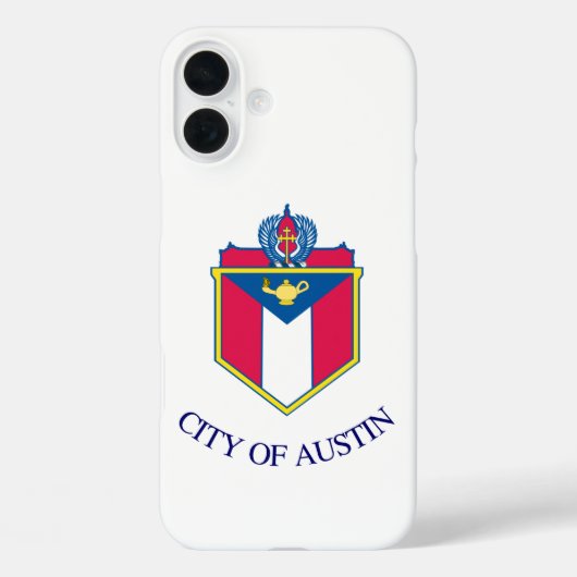 Vlag van Austin, Texas Case-Mate iPhone Case (Achterkant)