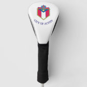 Vlag van Austin, Texas Golfheadcover (Voorkant)