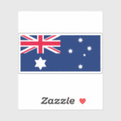 Vlag van Australië (1903-1908) Sticker (Vel)