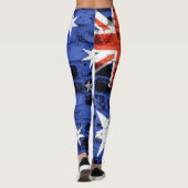  vlag van Australië #3 Leggings (Achterkant)
