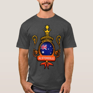 Vlag van Australië Alstonville liefhebbers T-shirt
