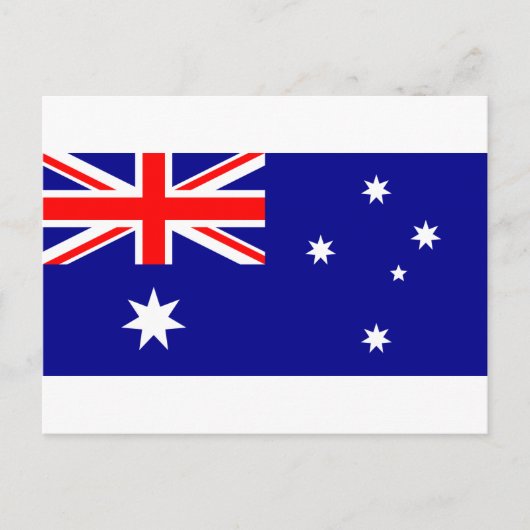 Vlag van Australië - Australische vlag Briefkaart (Voorkant)