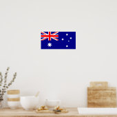 Vlag van Australië - Australische vlag Poster (Keuken)