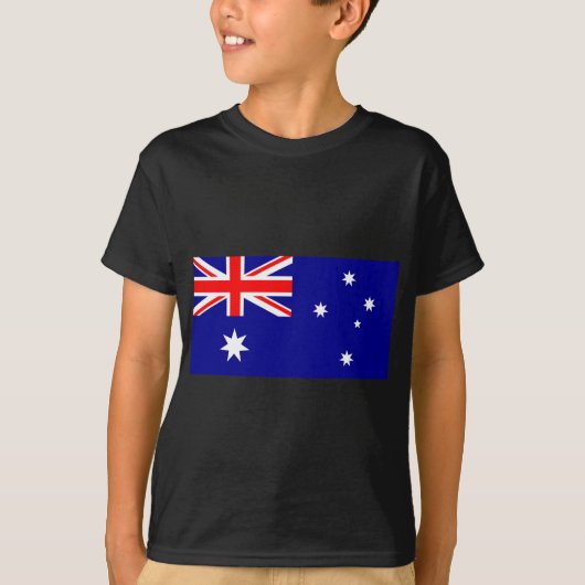 Vlag van Australië - Australische vlag T-shirt (Voorkant)