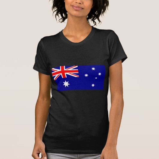Vlag van Australië - Australische vlag T-shirt (Voorkant)