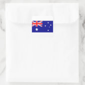 Vlag van Australië - Australische vlag Vierkante Sticker (Tas)