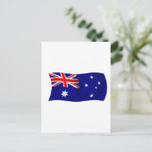 Vlag van Australië Briefkaart (Staand voorkant)