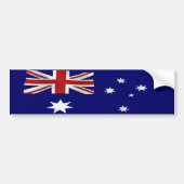 Vlag van Australië Bumpersticker (Voorkant)