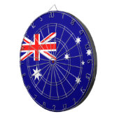 Vlag van Australië Dartbord (Voorkant Rechts)