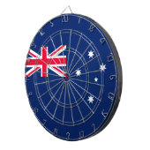 Vlag van Australië Dartbord (Voorkant Rechts)