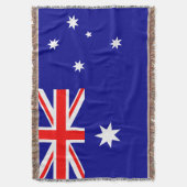 Vlag van Australië Deken (Voorkant Verticaal)