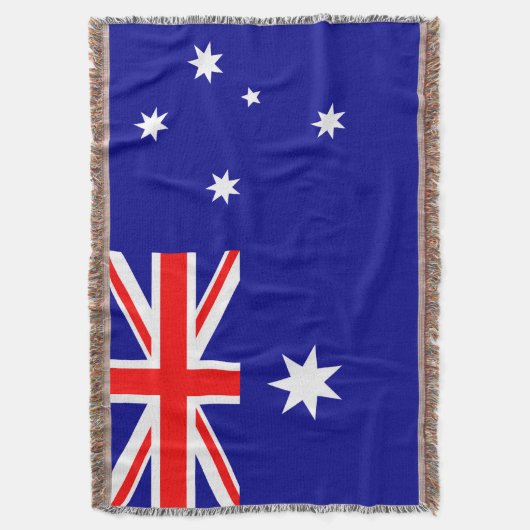 Vlag van Australië Deken (Voorkant Verticaal)