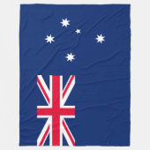 Vlag van Australië Fleece Deken (Voorkant)