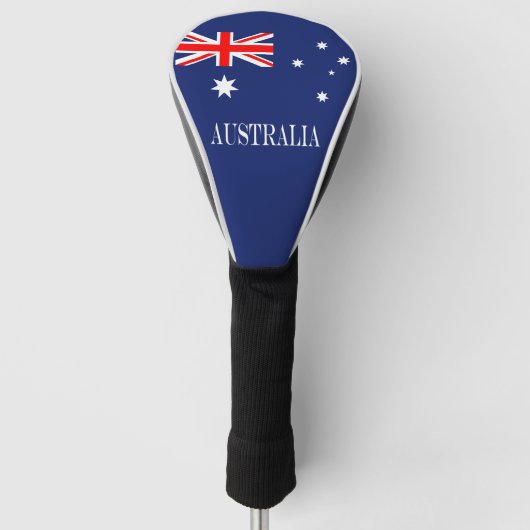 Vlag van Australië Golfheadcover (Voorkant)