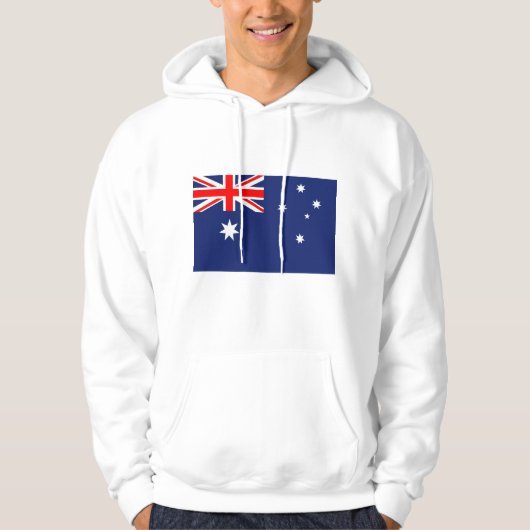 Vlag van Australië Hoodie (Voorkant)