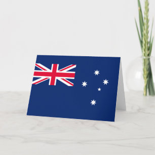 Vlag van Australië Kaart