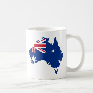 vlag van australië koffiemok