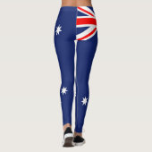 Vlag van Australië Leggings (Achterkant)