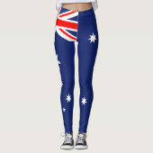 Vlag van Australië Leggings (Voorkant)