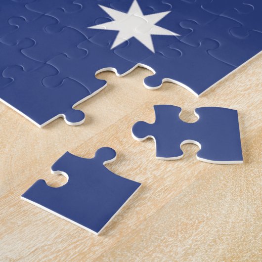Vlag van Australië Legpuzzel (Zijkant)