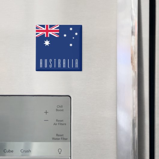 Vlag van Australië Magneet (Insitu (Koelkast))