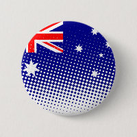 vlag van Australië met halftooneffect