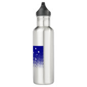 vlag van Australië met halftooneffect Waterfles (Rechts)