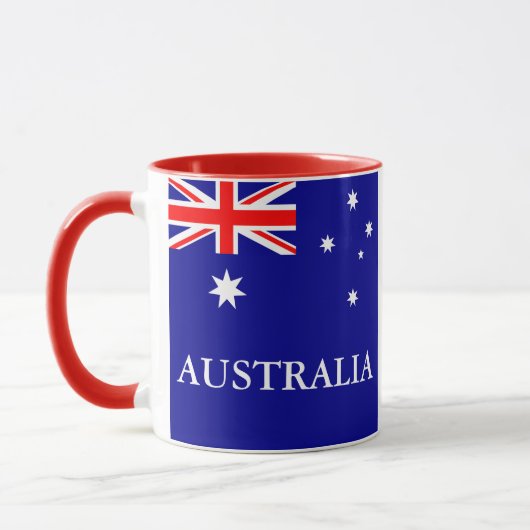 Vlag van Australië Mok (Links)