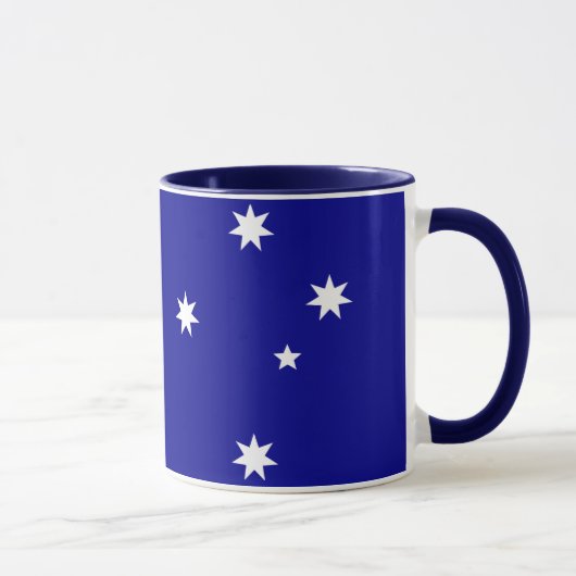 Vlag van Australië mok (Rechts)